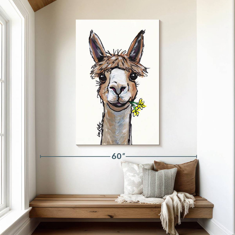 Brampt Alpaca Lycoming, 48" H x 32" W