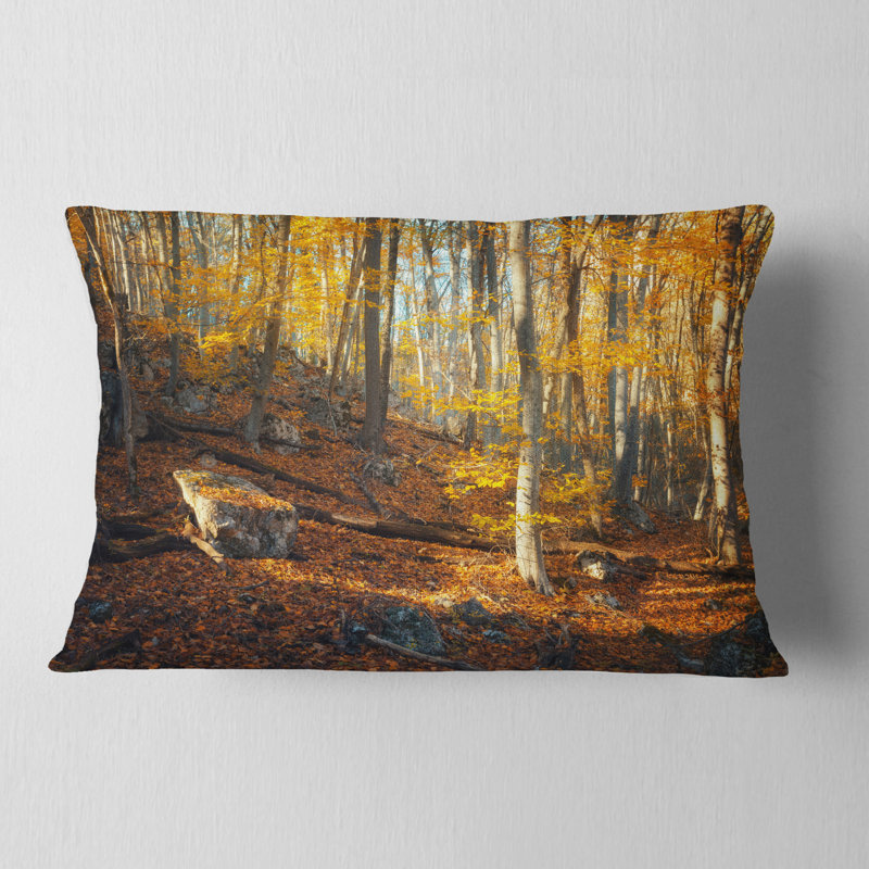 Coussin lombaire paysage montagnes de Crimée