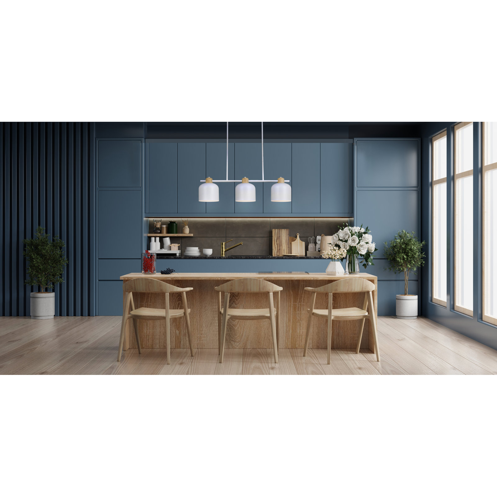 Kirshe 3 Light Pendant