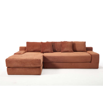 Versatile L-Shaped Sectional Sofa with Advanced Features for Home Comfort
