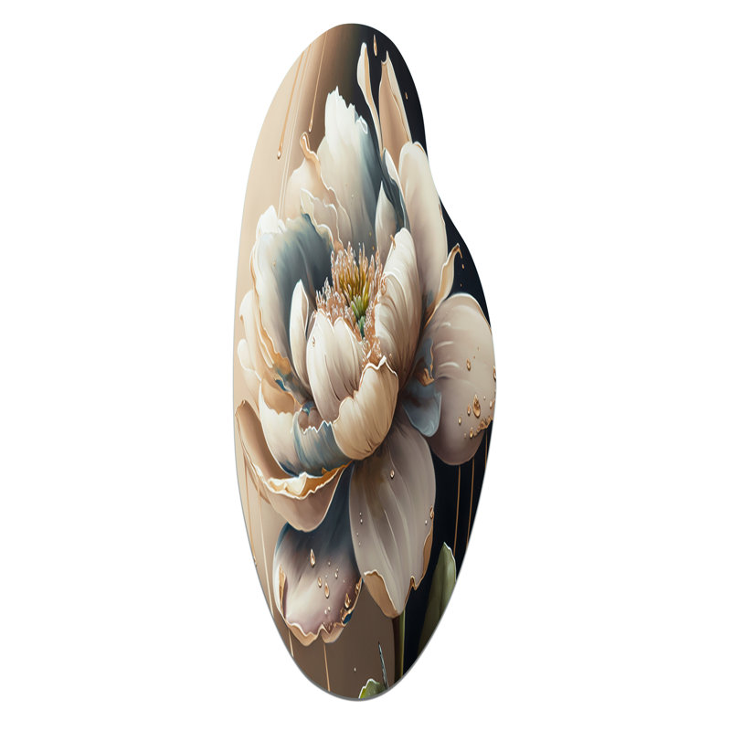 Gaskill - Art mural asymétrique en métal, H 38 po x l 15 po