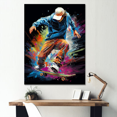 " Skateboard Urban Flow "