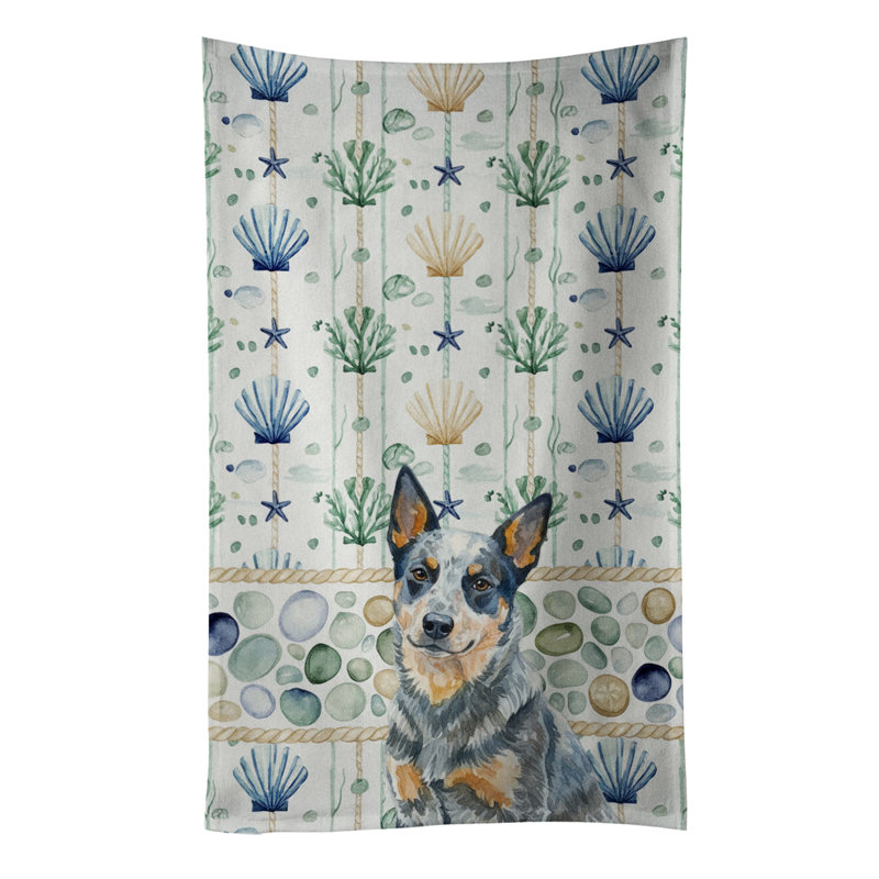 Serviette de cuisine Blue Heeler, Bouvier australien bleu Heeler