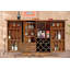 Lola 188cm Solid Wood Bar Cabinet