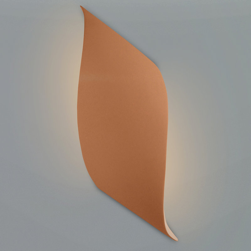 Ambiance - Wave LED ADA Wall Sconce - Adobe, Adobe