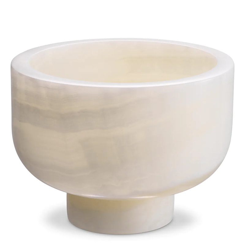 Met X Eichholtz Handmade Onyx Rice Bowl