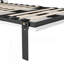 Lit escamotable simple avec casiers et armoires