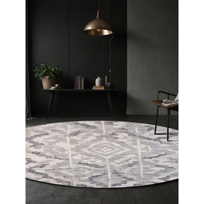 Tapis gris lavable à la machine