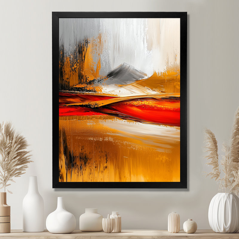 Nycolas - Landscapes Wall Decor, 40" H x 30" W, Black, Reproduction encadrée d'une seule photo