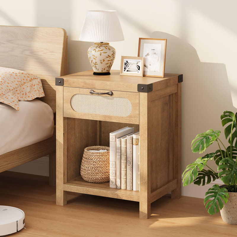 48cm W Bedside Table