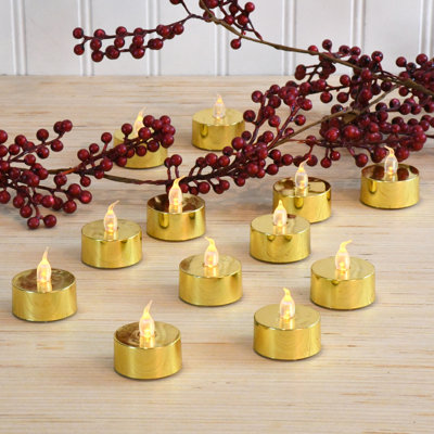 12ct Battery Operated LED Tea Lights