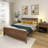  Rosenthal Solid Wood Slat Bed-1322242133-1314693154