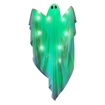 47" Light-up Ghost for Spooky Halloween Decor