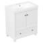 Meuble-lavabo 30 po avec lavabo, armoire, portes et tiroir 30 po