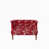 Tissu rouge vin