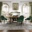 Antin Upholstered Armchair with Metal Legs for Kitchen Dining Room Living Room-202293750