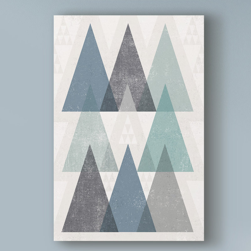 Abstract Canvas Art, 19" H x 12" W x 2" D