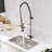 VIBRANTBATH Pull Down Kitchen Faucet-90764560