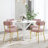 5 - Piece Round Pedestal Dining Set-727688983-729862062