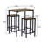 Marial 2 - Person Four Leg Dining Set