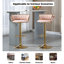 Tabouret de bar pivotant avec dossier Ginko-882844512-879315310