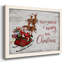 «Merry Little Christmas», reproduction d'art sur toile-96290992-96290993