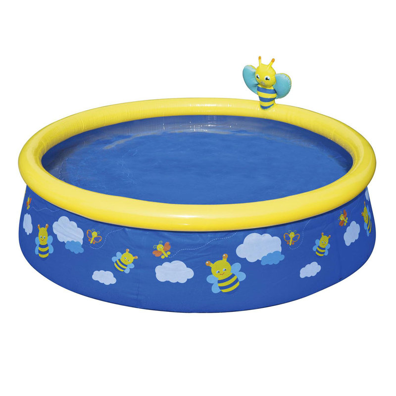 Plastic Round Kiddie Pool 38cm H x 152cm W x 152cm L