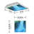 Waterfall Square Fixture Component Ceiling Light