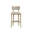 Embla Upholstered Stool with Solid Wood Frame-73347613