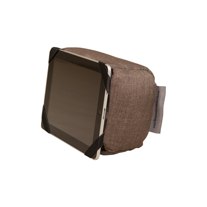 Modern Bean Bag Electronic Mount, Brown