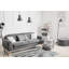 Tapis contemporain gris / blanc en laine noué à la main Contemporary-88615498