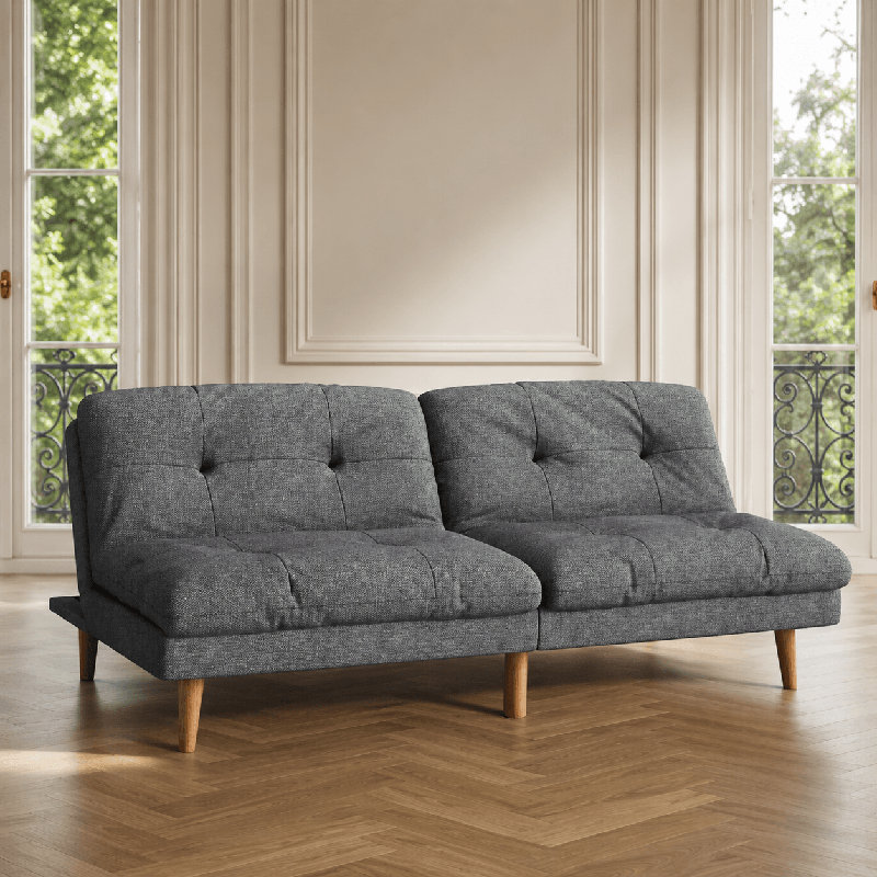 Kyall Upholstered 68'' Reclining Sleeper Sofa