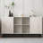 Mist Accent Cabinet with Carved Sliding Doors & Shelves
