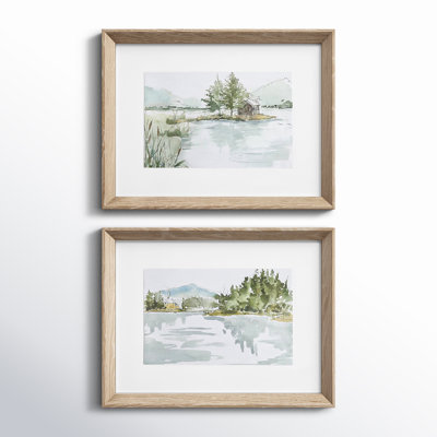 Uttermost Serene Lake by Anne Tavoletti