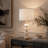 13x13x26" Table Lamp with Marble Body