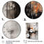 «Exploration des profondeurs du marbre noir I» sur toile-88517853-88517855