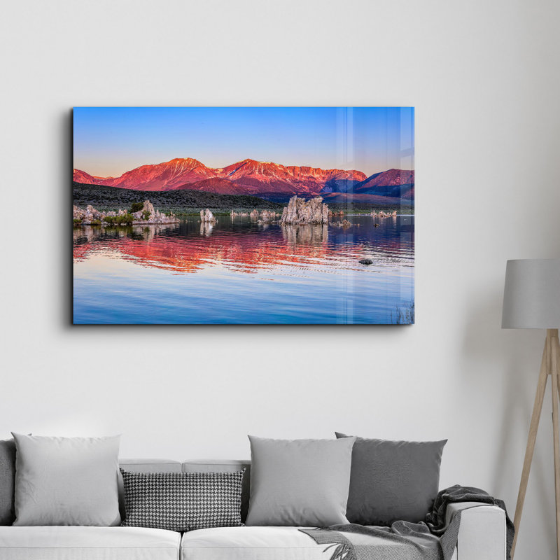 Peinture décorative en verre trempé
