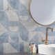 Quincy 7.87'' W x 7.87'' L Porcelain Encaustic Floor and Wall Tile