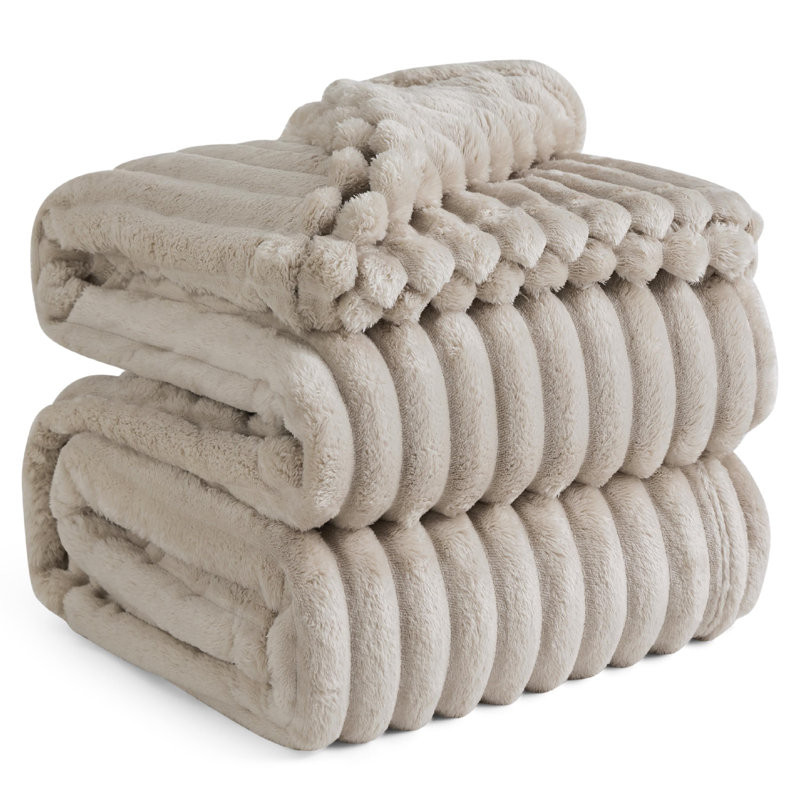 Bedsure Fitted Sheet Deep - Bed Sheets Extra Deep Pocket made of Soft Brushed Microfiber for Bed, Beige, 240cm x 220cm