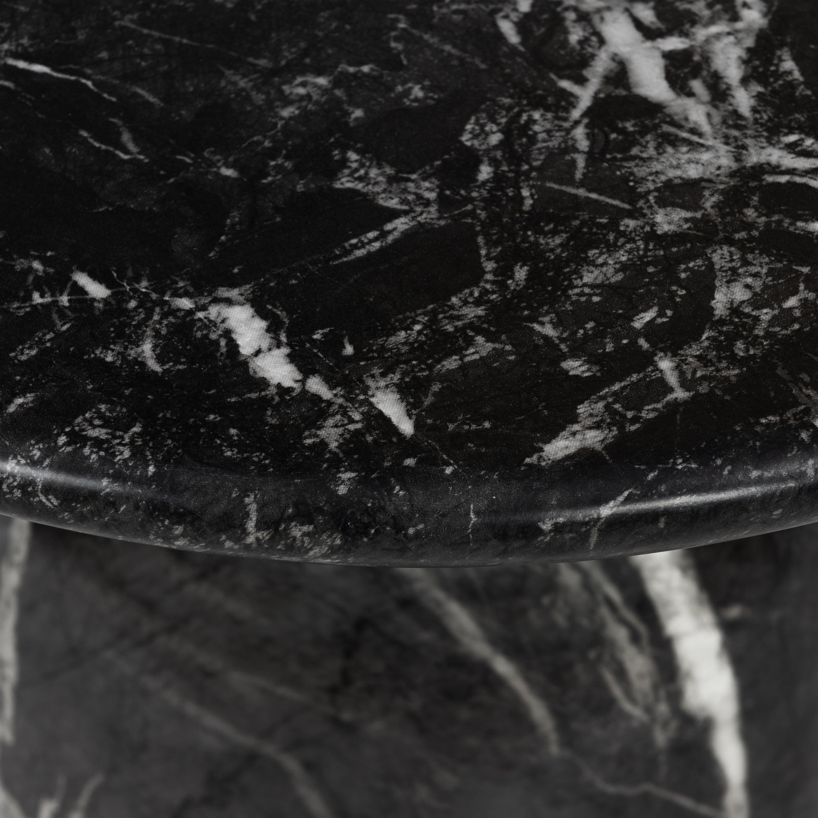 Dalissa End Table, Black Marble