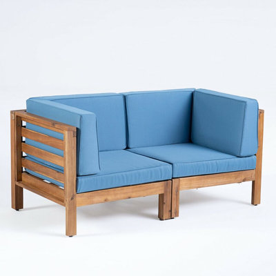 2-Piece Outdoor Love Seat Set