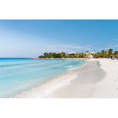 Varadero Sandy Beach by Konstantin Aksenov - Wrapped Canvas Print