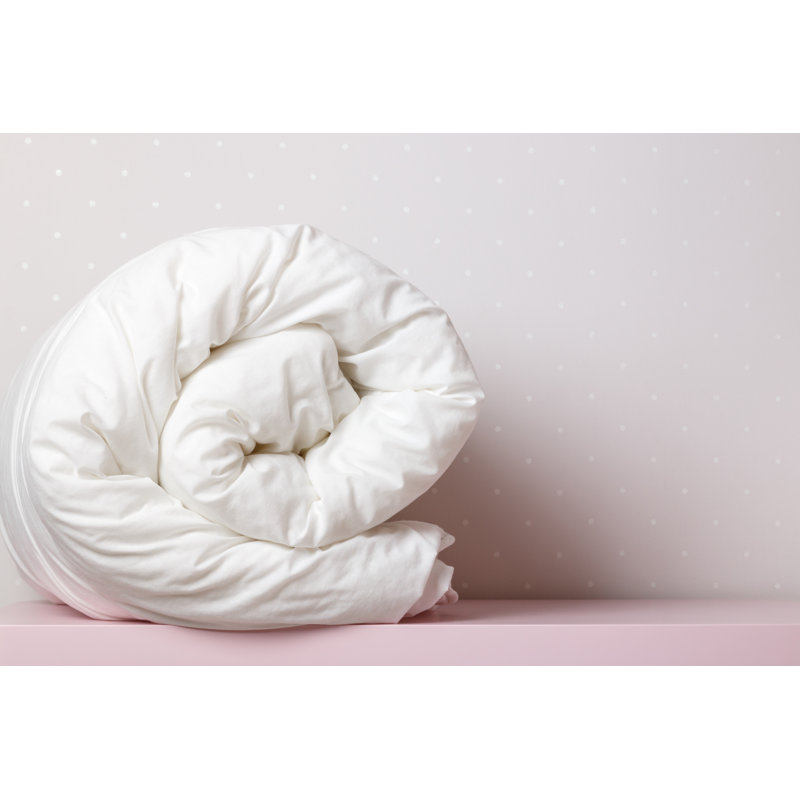 Lightweight All Season Comforter/Duvet Insert, Hypoallergenic, 100% Long Staple Cotton 300TC Duvet Insert, 300 GSM