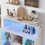 Wine Cabinet with RGB Lighting, Charging Station, 4 Removable Wine Racks (Exclude Refrigerator)-222118041
