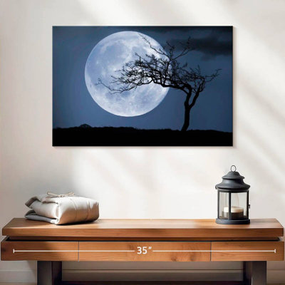 Lune et arbre Oberle