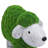 Pittston Grass and Stone Effect Sheep Statue