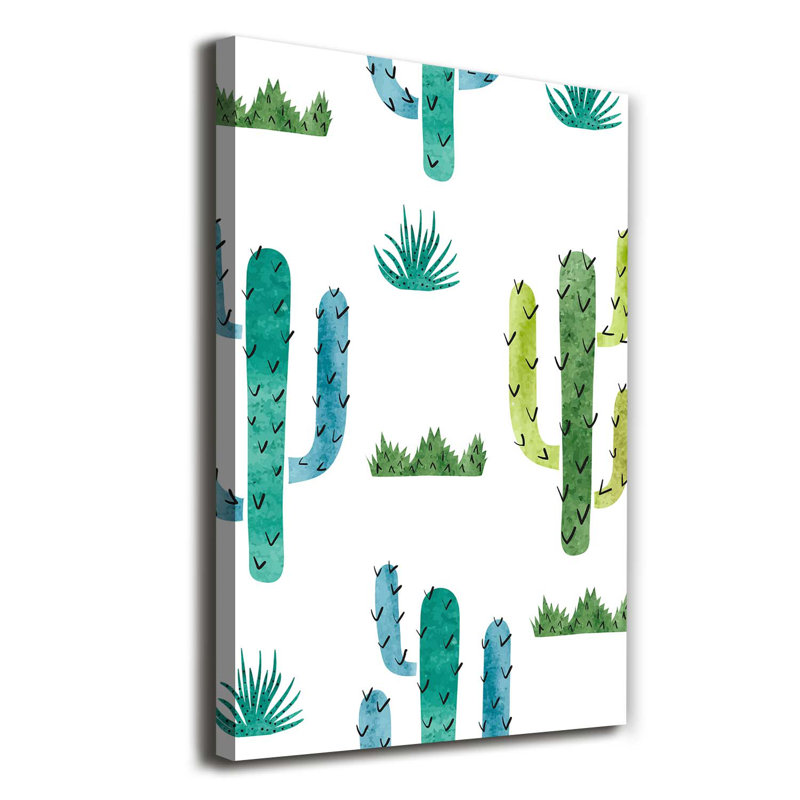 Cacti - Wrapped Canvas Print