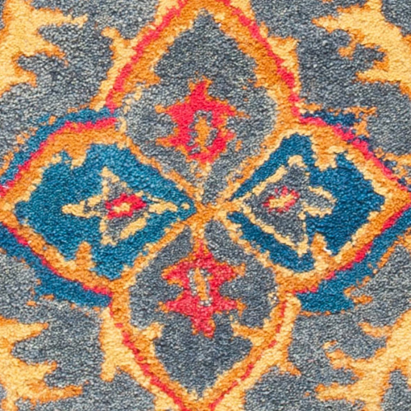 Wahcheechee Hand Tufted Wool Oriental Rug, Round 6'