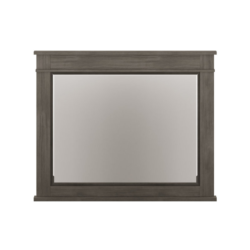 Ensemble de chambre à coucher avec lit plateforme en bois massif 5 pièces LaMoure