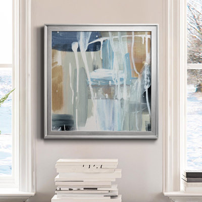 Weather II - Peinture sur toile encadrée